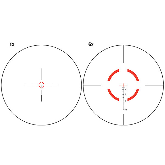 Trijicon VCOG 1-6x24 Riflescope Segmented Circle / Crosshair .308 / 175 ...