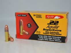 Aguila 22LR High Velocity 40Gr Copper Plated LRN, 50 Rounds