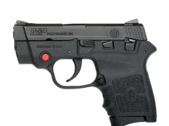Smith & Wesson M&P Bodyguard 380 Crimson Trace Thumb Safety, 6 Round Semi Auto Handgun, .380 ACP