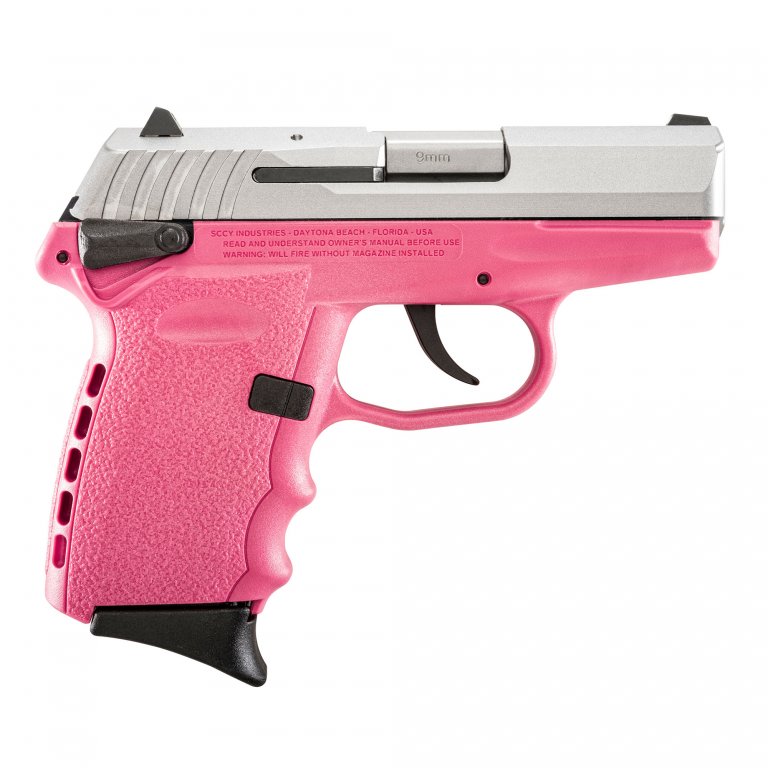 SCCY CPX-1 Stainless Pink with Safety 9mm - Shoot Straight