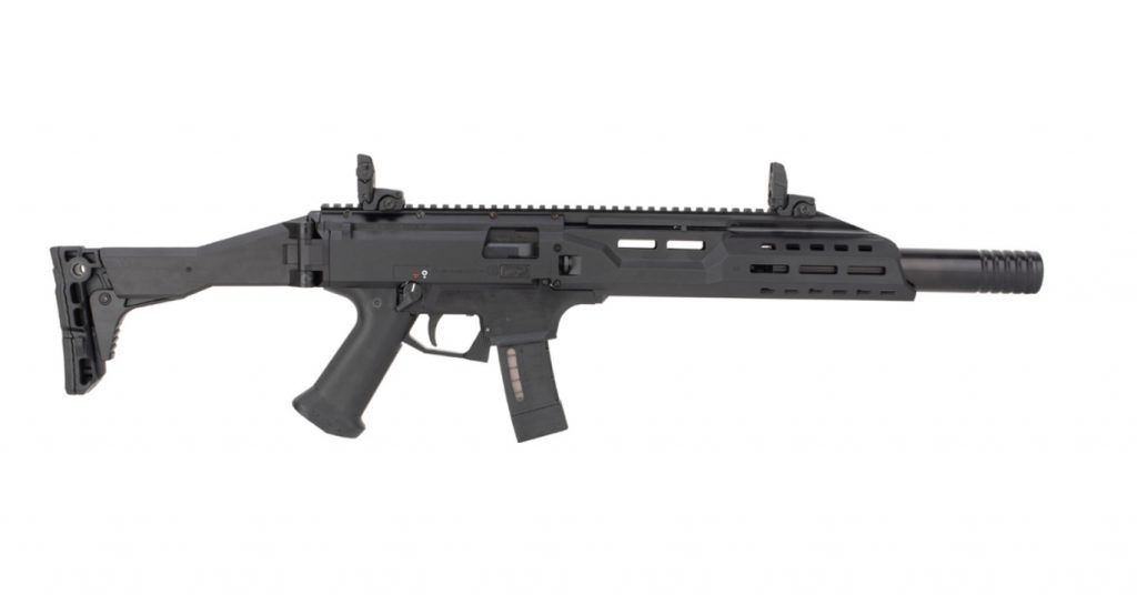 CZ Scorpion EVO 3 S1 9MM Carbine Black w/ Faux Suppressor